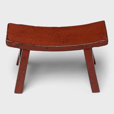 Red Crackle Headrest