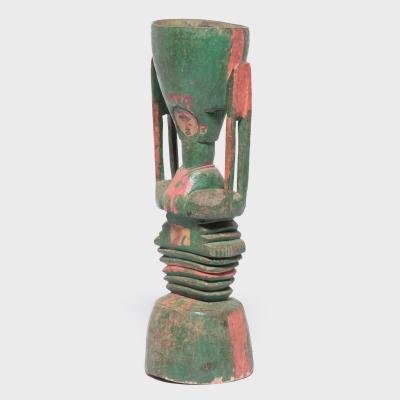 Red Green Figural Mortar
