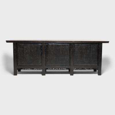 Red Lacquer Coffer with Gilt Carvings