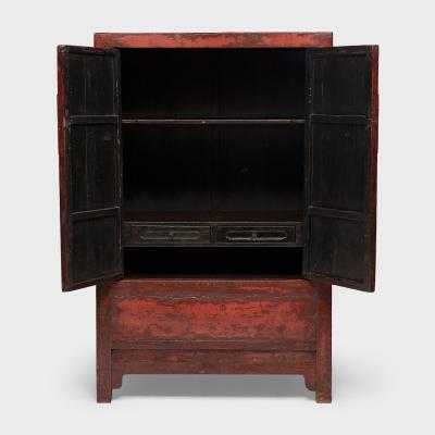 Red Lacquer Wedding Cabinet