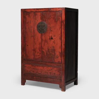 Red Lacquer Wedding Cabinet