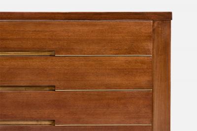 Red Lion Furniture Dresser in Walnut USA 1950s