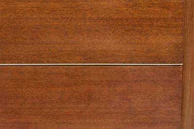 Red Lion Furniture Dresser in Walnut USA 1950s