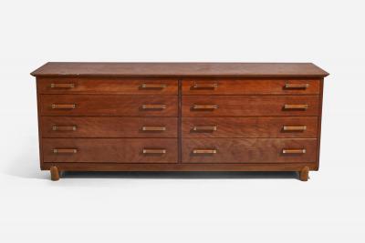 Renzo Rutili Cabinet in Wood for Johnson Furniture Company USA c 1950s