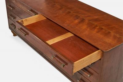 Renzo Rutili Cabinet in Wood for Johnson Furniture Company USA c 1950s