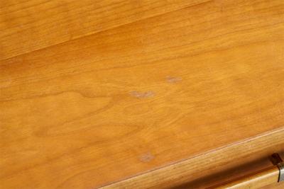 Renzo Rutili Chest of Drawers with Maple and Brass USA 1940s