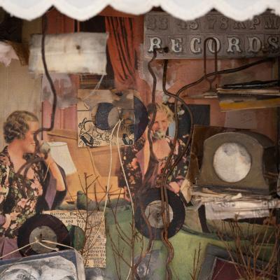 Retablo No 5 An Attic of Records by Patrick Fitzgerald