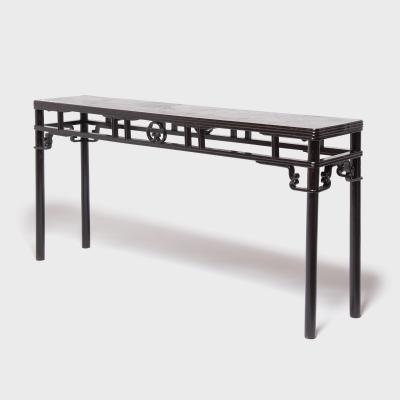 Ribbed Plank Top Altar With Cloud Medallions