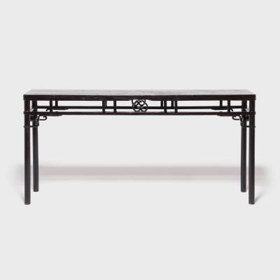 Ribbed Plank Top Altar With Cloud Medallions