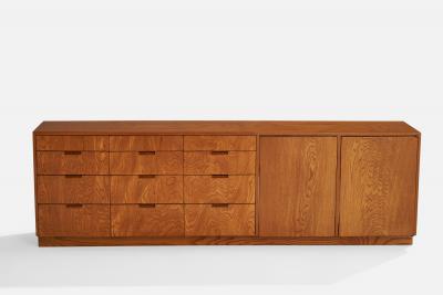 Richard Neutra Sizeable Cabinet in Plywood USA 1955