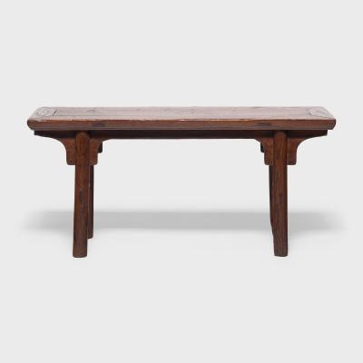 Round Leg Courtyard Bench