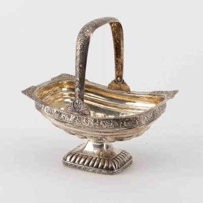 Russian Silver Empire Style Bonbonniere Thomas Sohka St Petersburg 1837