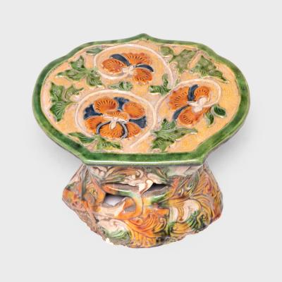 Sancai Peony Headrest