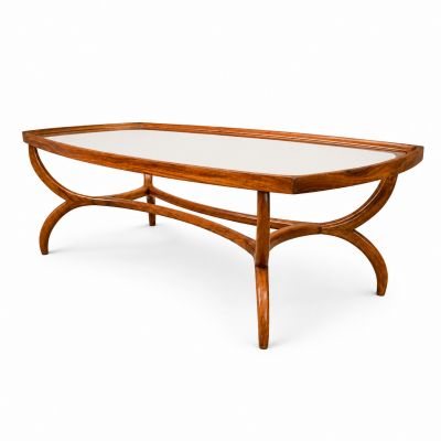 Sculptural Cavi na Coffee Table by Giuseppe Scapinelli Brazil 1950s