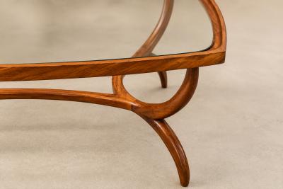 Sculptural Cavi na Coffee Table by Giuseppe Scapinelli Brazil 1950s