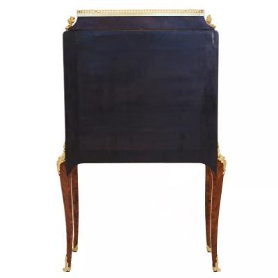 Secretary Desk With A Painted Panel Paul Sormani France Paris