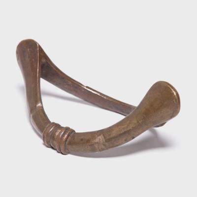 Senufo Copper Reeds Currency Bracelet