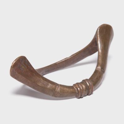 Senufo Copper Reeds Currency Bracelet