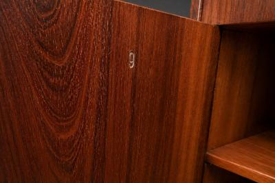 Sergio Rodrigues 1960s Mid Century Modern Credenza by Sergio Rodrigues in Rosewood Lot 414