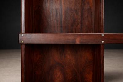 Sergio Rodrigues Brazilian Modern Bookshelf in Rosewood Sergio Rodrigues c 1968 Lot 387