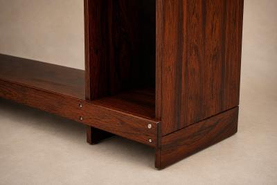 Sergio Rodrigues Rosewood Bookshelf by Sergio Rodrigues for OCA Brazil c 1968