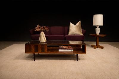 Sergio Rodrigues Sergio Rodrigues Alex Side Table in Freijo and Rosewood Lot 700A