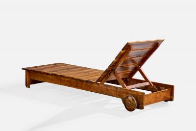 Sergio Rodrigues Sergio Rodrigues Chaise Longue in Wood Brazil 1980s