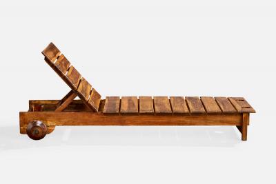 Sergio Rodrigues Sergio Rodrigues Chaise Longue in Wood Brazil 1980s