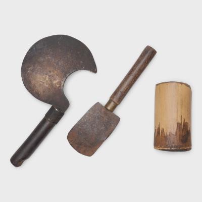 Set of Three Opium Harvesting Tools
