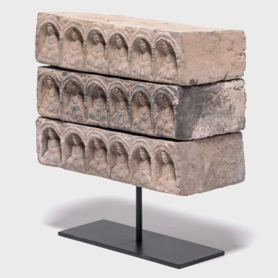 Set of Three Tibetan Tsa Tsa