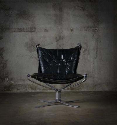 Sigurd Resell Sigurd Resell Pair of Falcon Chairs