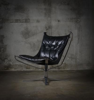 Sigurd Resell Sigurd Resell Pair of Falcon Chairs