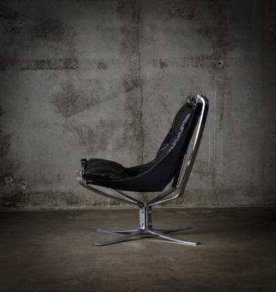 Sigurd Resell Sigurd Resell Pair of Falcon Chairs