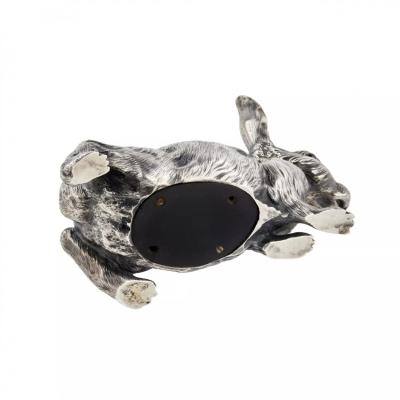 Silver Hare Bell Viktor Aarne For The House Of Faberge Russia