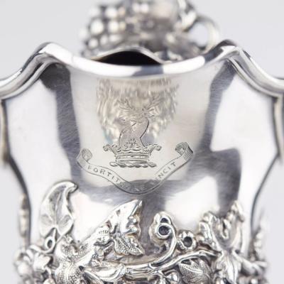 Silver Jug Henry Wilkinson Co England Sheffield 1852