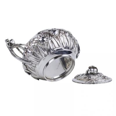 Silver Tea Set Japan Meiji Period 1868 1912 