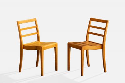 Soro Stolefabrik Dining Room Chairs in Birch Denmark 1950s