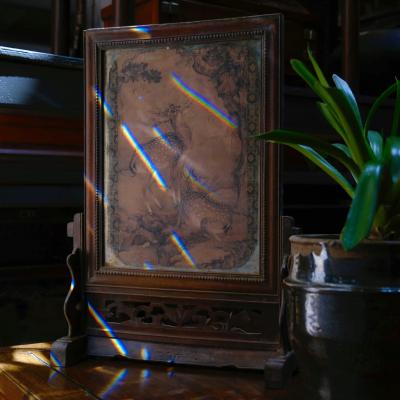 Spotted Deer Table Screen