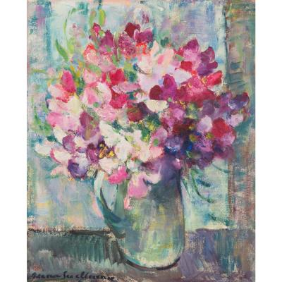 Still Life Flowers In A Jug Anna Snellman 1884 1962 Finland