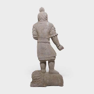 Stone Guardian with Fu Dog