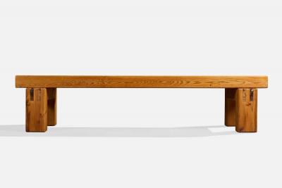 Sven Larsson Bench in Pine Sweden 1970s