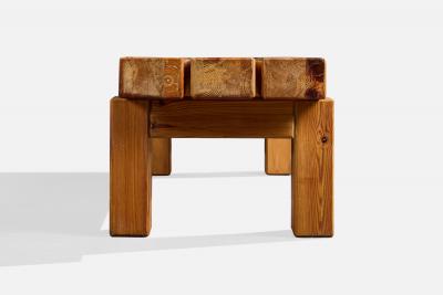 Sven Larsson Bench in Pine Sweden 1970s