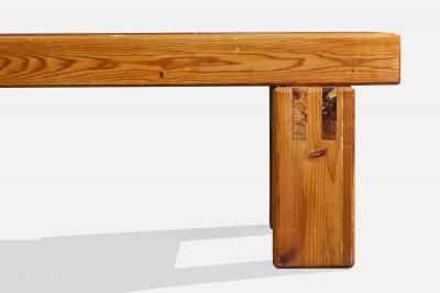 Sven Larsson Bench in Pine Sweden 1970s