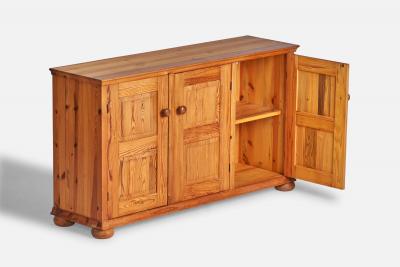 Swedish Designer Cabinet in Pine Sweden 1960s