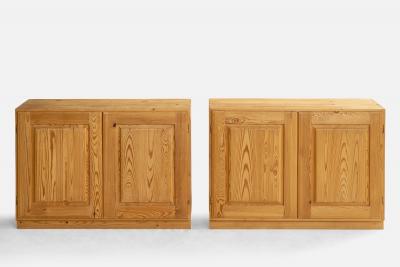 Swedish Designer Cabinets in Pine Sweden 1960s