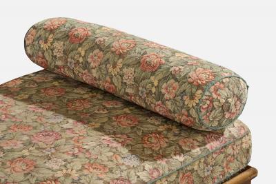 Swedish Designer Daybed with Birch and Fabric Sweden 1930s