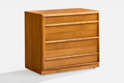 T H Robsjohn Gibbings Chests of Drawers in Walnut USA 1950s