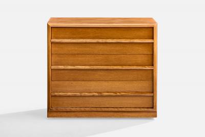 T H Robsjohn Gibbings Chests of Drawers in Walnut USA 1950s