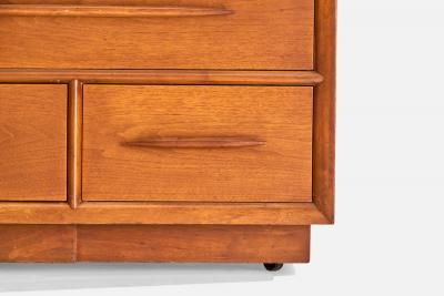T H Robsjohn Gibbings Dresser in Walnut USA 1950s