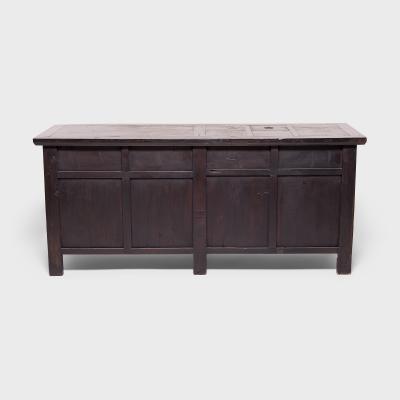 Ten Drawer Paneled Sideboard